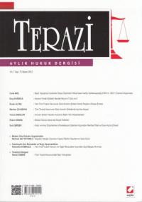 Terazi Aylık Hukuk Dergisi Yıl: 7 Sayı: 75 Kasım 2012 Yayın Kurulu