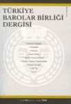 Türkiye Barolar Birliği Dergisi,Eylül - Ekim 2006,Sayı: 66 Yayın Kurul