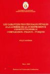 Les Garantıes Procedurales Penales a La Lumıere De La Jurısprudence Co