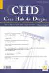 Chd Ceza Hukuku Dergisi Aralık 2008 Sayı:8 Yayın Kurulu