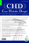 Chd Ceza Hukuku Dergisi Nisan 2009 Sayı:9 Yayın Kurulu