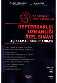 Defterdarlık Uzmanlığı Özel Sınavı Açıklamalı Soru Bankası Mustafa Kar