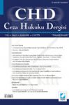 Chd Ceza Hukuku Dergisi Yıl: 1 Sayı: 2 Aralık 2006 Yayın Kurulu