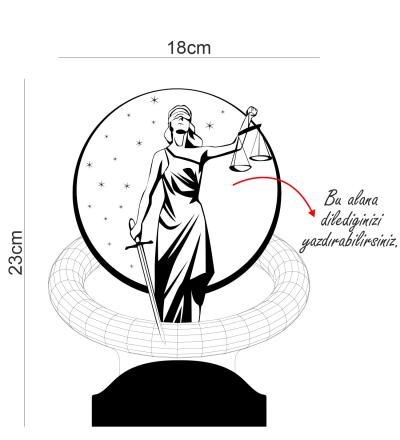 Themis Masa Lambası (3D) %25 indirimli