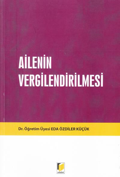 Ailenin Vergilendirilmesi Eda Özdiler Küçük
