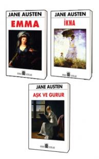Jane Austen Klasikleri 3 Kitap Set Jane Austen