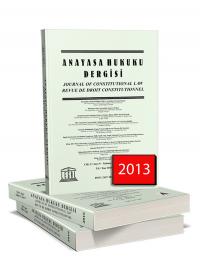 Legal Anayasa Hukuku Dergisi ( 2013 Yılı Aboneliği ) ( 2 Sayı ) Legal 