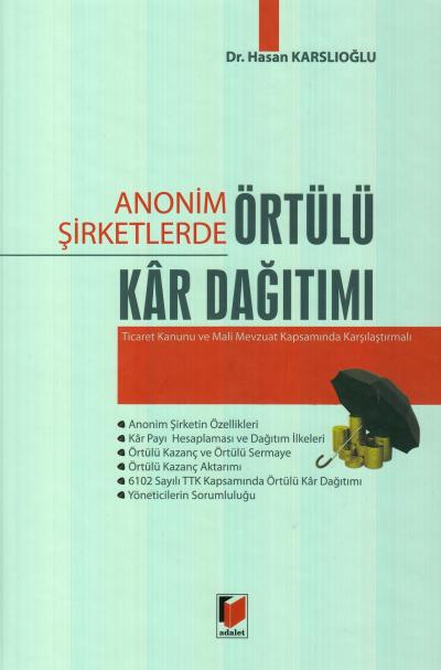 Anonim Şirketlerde Örtülü Kar Dağıtımı Hasan Karslıoğlu
