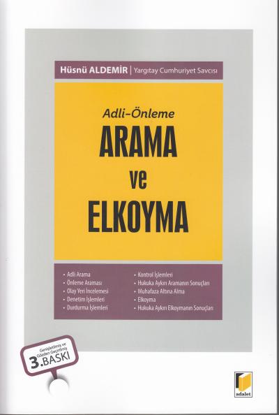 Arama ve Elkoyma Hüsnü Aldemir