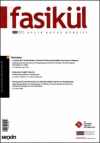 Fasikül Aylık Hukuk Dergisi, Yıl: 10 Sayı: 102, Mayıs 2018 Bahri Öztür