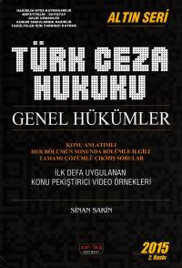 Türk Ceza Hukuku ( Genel Hükümler ) Sinan Sakin