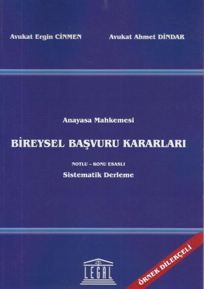 Bireysel Başvuru Kararları Ahmet Dindar