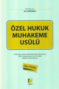 Özel Hukuk Muhakeme Usulü Ali Türkmen