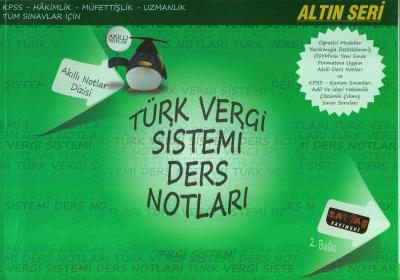 Altın Seri Türk Vergi Sistemi Ders Notları