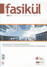 Fasikül Aylık Hukuk Dergisi Sayı:61 Aralık 2014 Bahri Öztürk