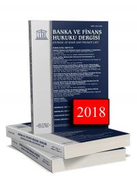 Legal Banka ve Finans Hukuku Dergisi ( 2018 Yılı Aboneliği ) ( 4 Sayı 