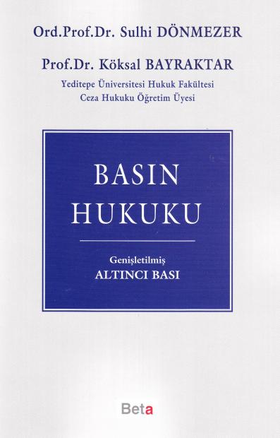 Basın Hukuku Sulhi Dönmezer