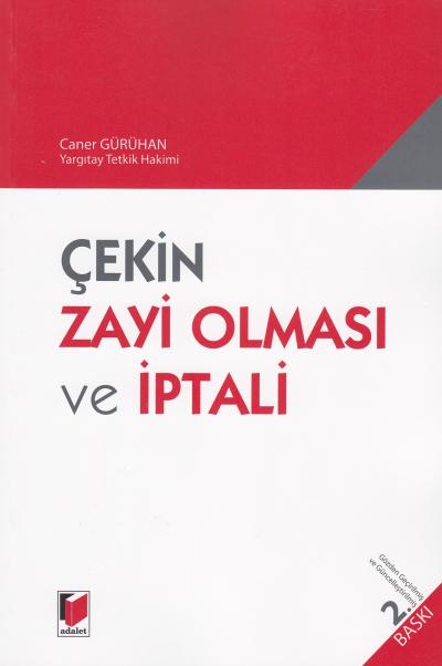 Çekin Zayi Olması ve İptali Caner Gürühan