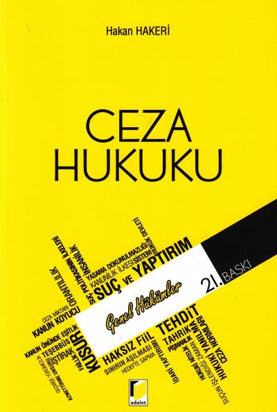 Ceza Hukuku Genel Bölümler Hakan Hakeri