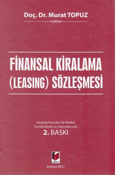 Finansal Kiralama (Leasing) Sözleşmesi Murat Topuz