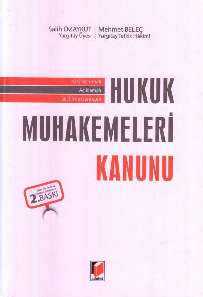 Hukuk Muhakemeleri Kanunu Salih Özaykut