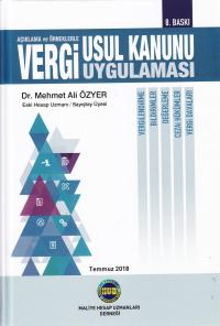 Vergi Usul Kanunu Uygulaması Mehmet Ali Özyer