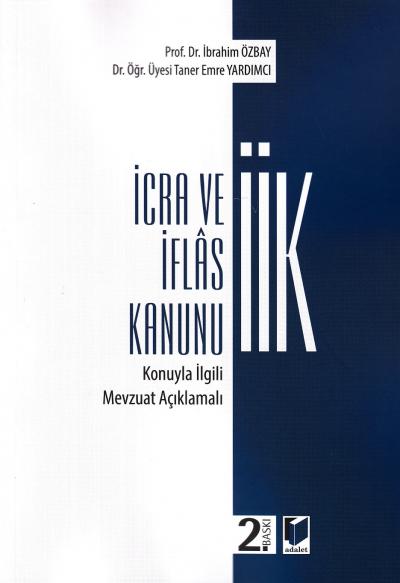 İcra ve İflas Kanunu İbrahim Özbay