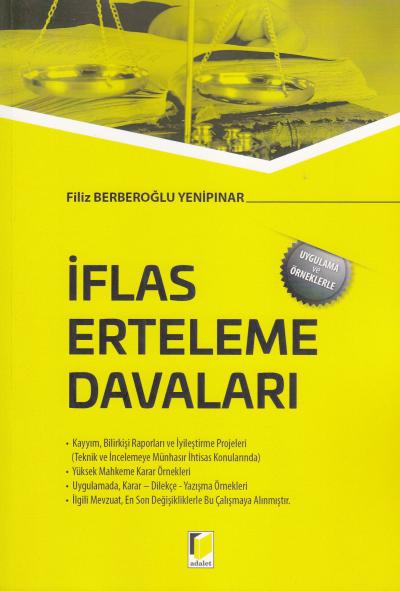 İflas Erteleme Davaları Filiz Berberoğlu Yenipınar