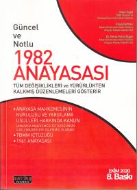 Güncel ve Notlu 1982 Anayasası Ozan Ergül