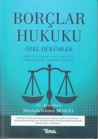 Borçlar Hukuku Özel Hükümler Mustafa Ahmet Şengel