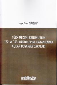 Türk Medeni kanunu'nun 162. ve 163. Maddelerine Dayanılarak Açılan Boş
