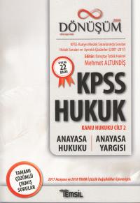 KPSS Hukuk Kamu Hukuku Cilt 2 Mehmet Altundiş