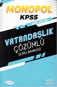Monopol KPSS Vatandaşlık Çözümlü Soru Bankası Yazarsız