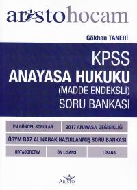 KPSS Anayasa Hukuku ( Madde Endeksli ) Soru Bankası Gökhan Taneri