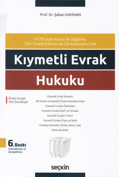 Kıymetli Evrak Hukuku