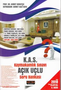 K.A.S Kaymakamlık Açık Uçlu Soru Bankası Ahmet Nohutçu