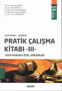 Ceza Hukuku Özel Hükümler Pratik Çalışma Kitabı III Veli Özer Özbek