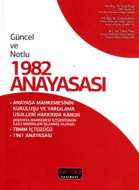 1982 Anayasası Ozan Ergül