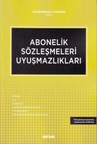 Abonelik Sözleşmeleri Uyuşmazlıkları Filiz Berberoğlu Yenipınar