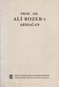 Ali Bozer' e Armağan Komisyon