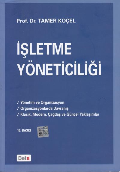 İşletme Yöneticiliği Tamer Koçel