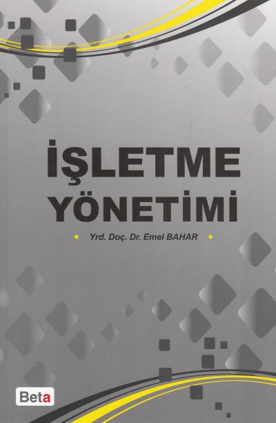 İşletme Yönetimi Emel Bahar