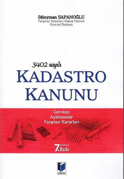 Kadastro Kanunu Süleyman Sapanoğlu