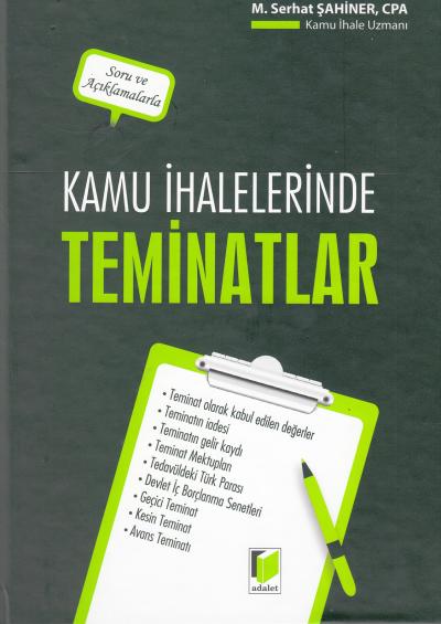 Kamu İhalelerinde Teminatlar Serhat Şahiner