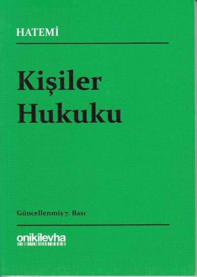 Kişiler Hukuku Hüseyin Hatemi