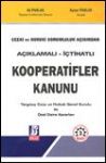 Kooperatifler Kanunu Ali Parlar