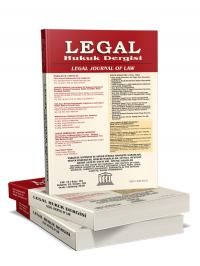 Legal Hukuk Dergisi 2021 Yılı Aboneliği (12 Sayı) Yayın Kurulu