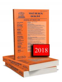 Legal Mali Hukuk Dergisi ( 2018 Yılı Aboneliği ) ( 12 Sayı ) Legal Yay