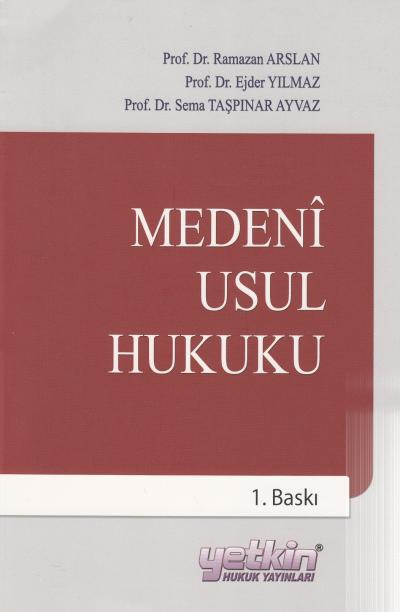 Medeni Usul Hukuku Ramazan Arslan