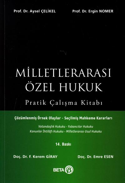 Milletlerarası Özel Hukuk Aysel Çelikel